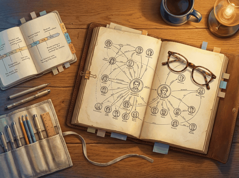 Story Bible — your world, organized